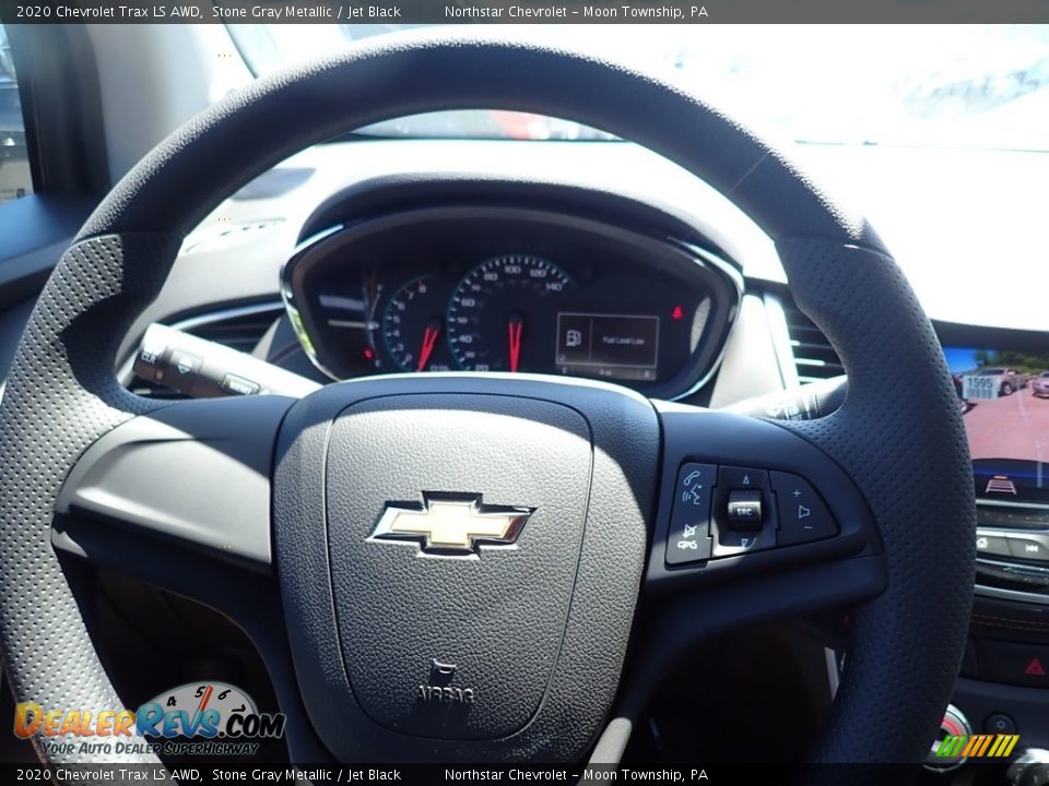 2020 Chevrolet Trax LS AWD Stone Gray Metallic / Jet Black Photo #19