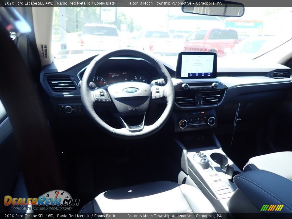 2020 Ford Escape SEL 4WD Rapid Red Metallic / Ebony Black Photo #9