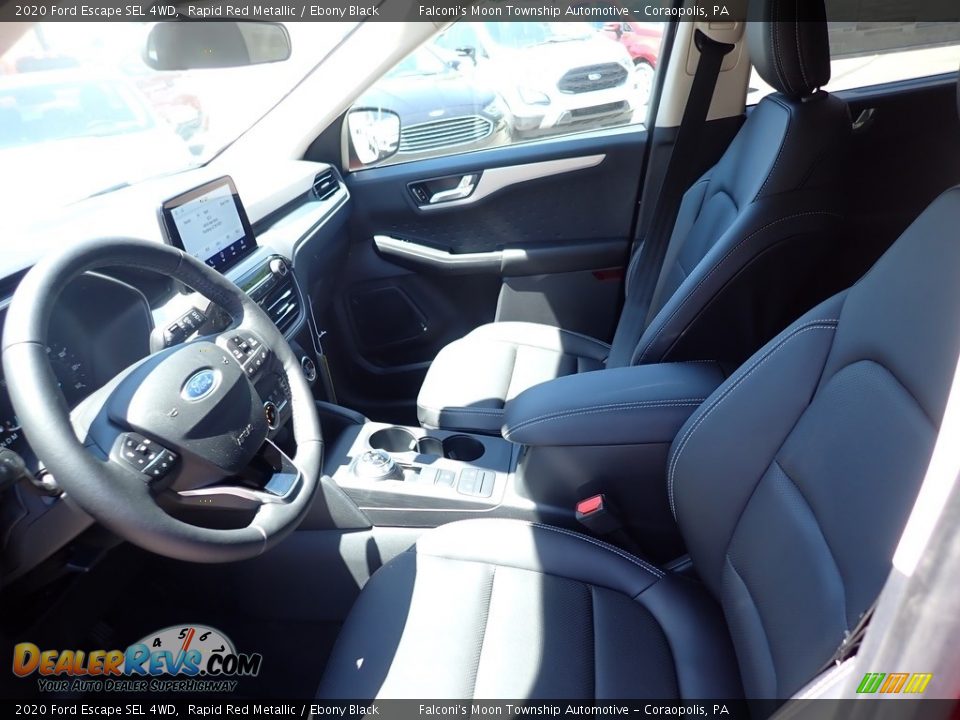 2020 Ford Escape SEL 4WD Rapid Red Metallic / Ebony Black Photo #10