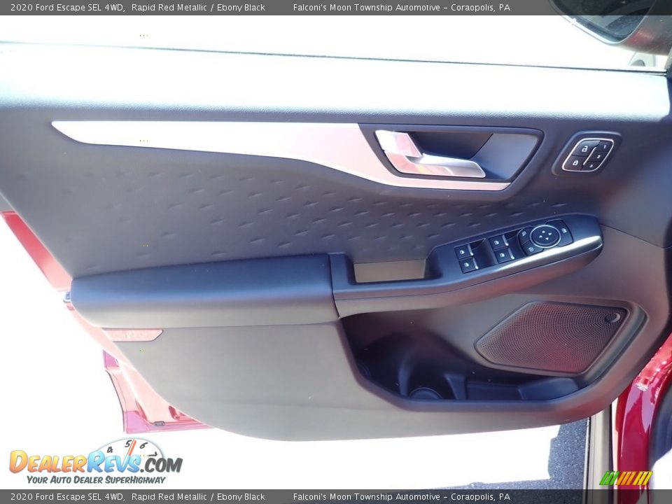 2020 Ford Escape SEL 4WD Rapid Red Metallic / Ebony Black Photo #11