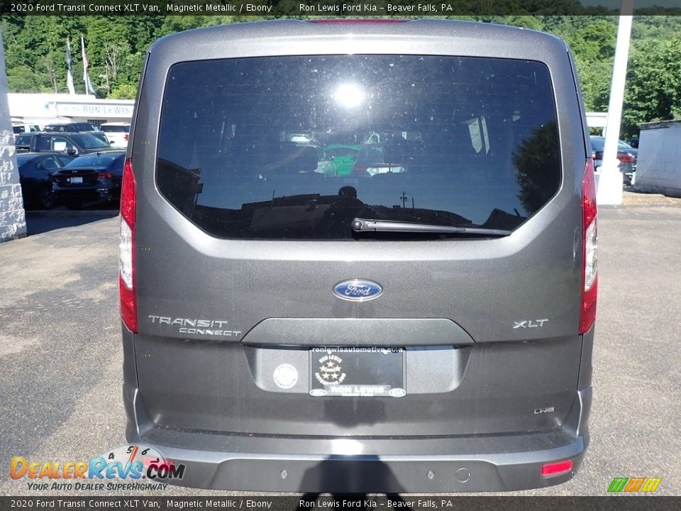 2020 Ford Transit Connect XLT Van Magnetic Metallic / Ebony Photo #3