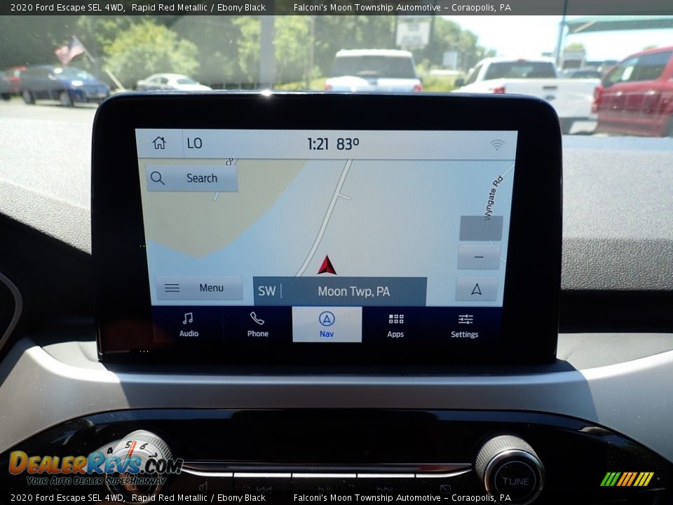 2020 Ford Escape SEL 4WD Rapid Red Metallic / Ebony Black Photo #14