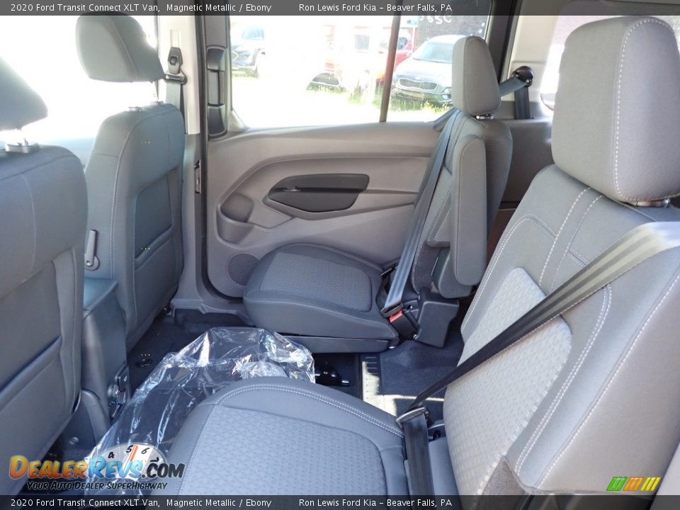Rear Seat of 2020 Ford Transit Connect XLT Van Photo #14