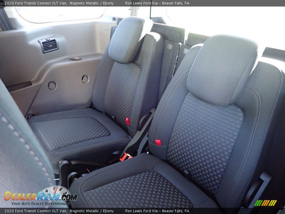 Rear Seat of 2020 Ford Transit Connect XLT Van Photo #15