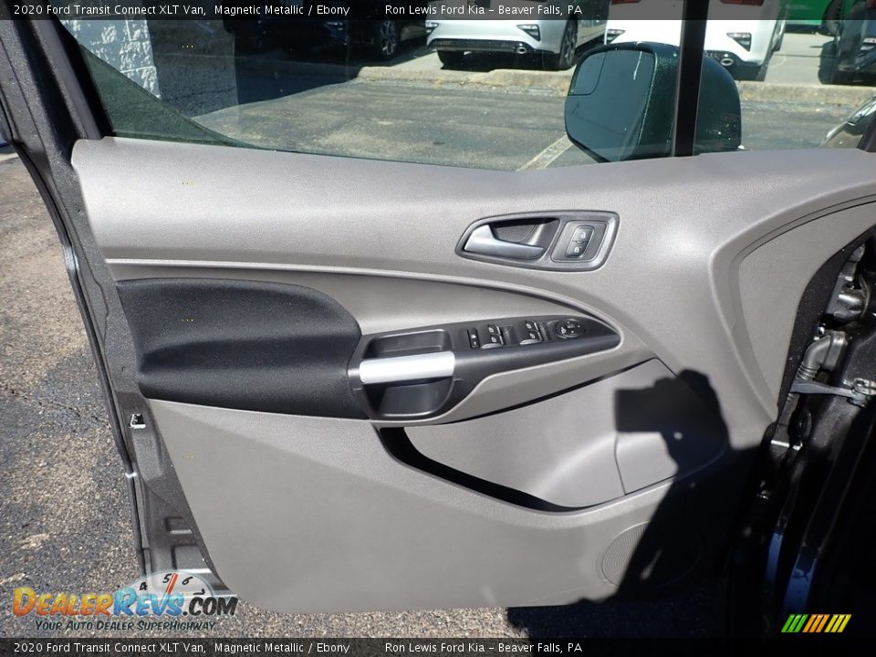 2020 Ford Transit Connect XLT Van Magnetic Metallic / Ebony Photo #17