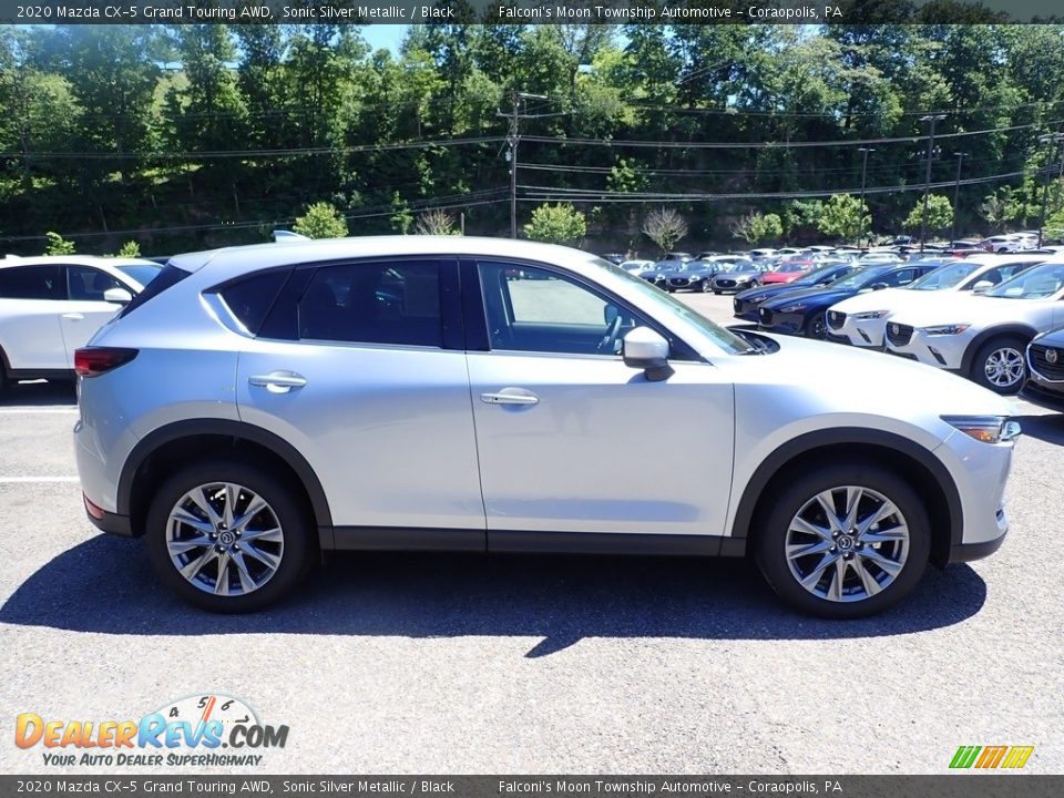 2020 Mazda CX-5 Grand Touring AWD Sonic Silver Metallic / Black Photo #1