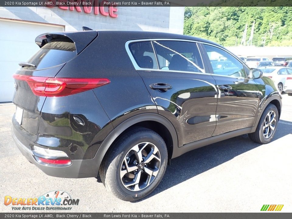 2020 Kia Sportage LX AWD Black Cherry / Black Photo #2