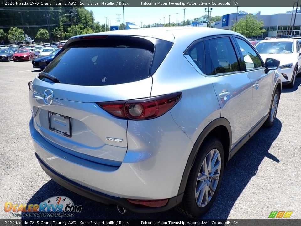 2020 Mazda CX-5 Grand Touring AWD Sonic Silver Metallic / Black Photo #2