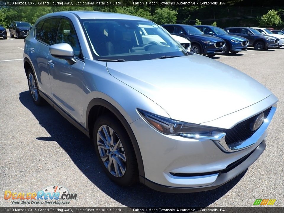 2020 Mazda CX-5 Grand Touring AWD Sonic Silver Metallic / Black Photo #3