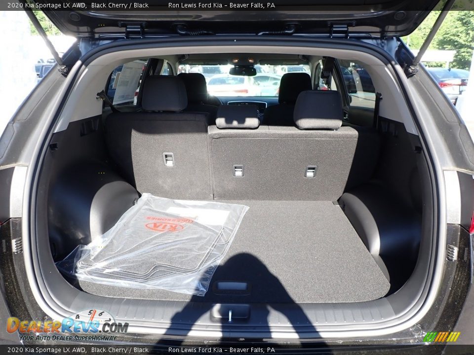 2020 Kia Sportage LX AWD Black Cherry / Black Photo #4