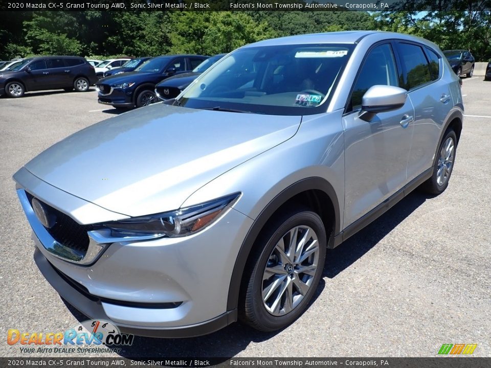 2020 Mazda CX-5 Grand Touring AWD Sonic Silver Metallic / Black Photo #5
