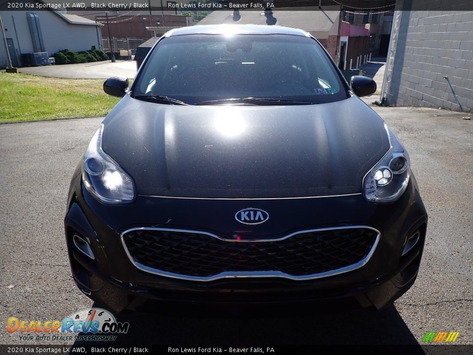 2020 Kia Sportage LX AWD Black Cherry / Black Photo #8