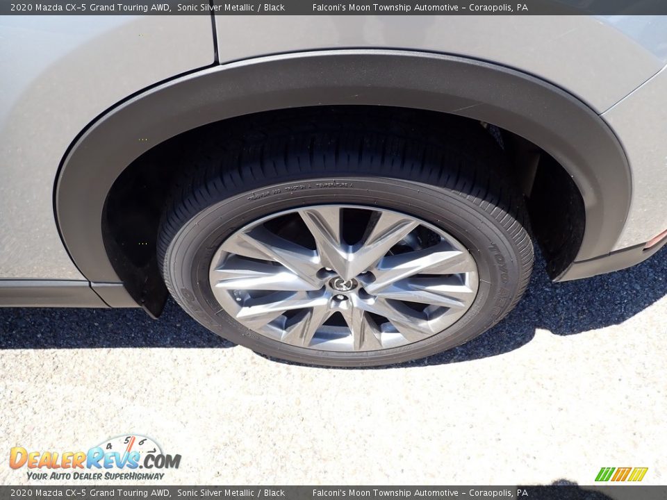 2020 Mazda CX-5 Grand Touring AWD Sonic Silver Metallic / Black Photo #7