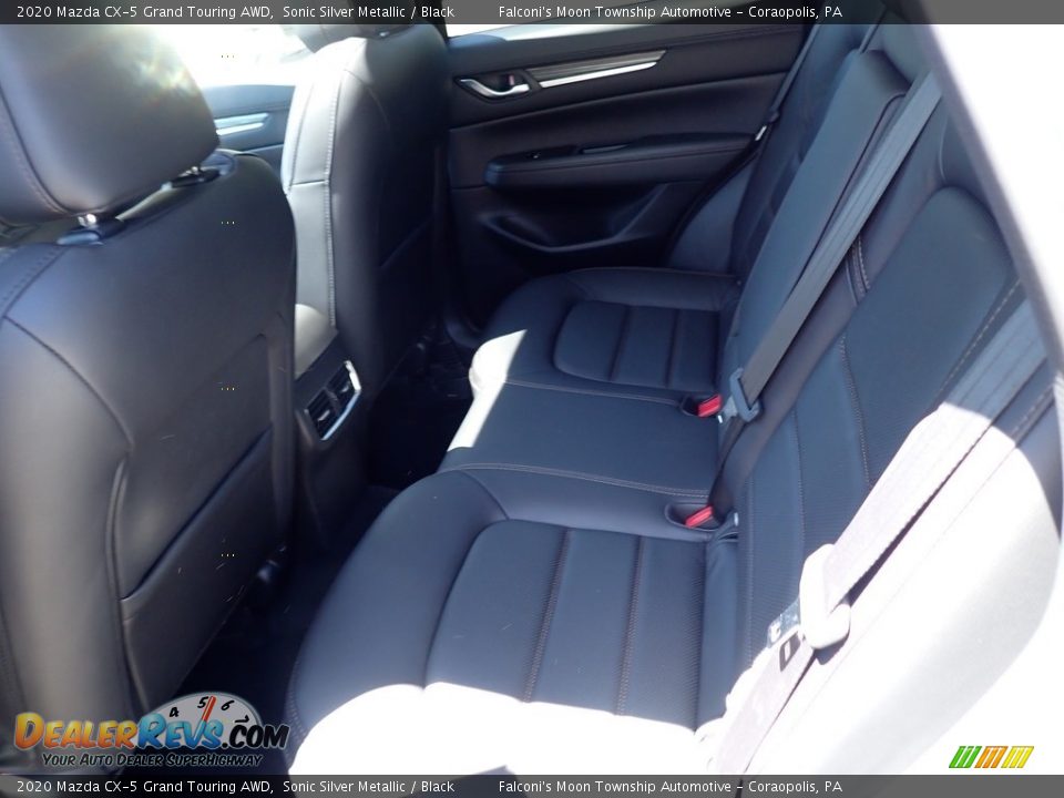 2020 Mazda CX-5 Grand Touring AWD Sonic Silver Metallic / Black Photo #8