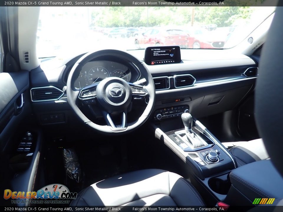 2020 Mazda CX-5 Grand Touring AWD Sonic Silver Metallic / Black Photo #9