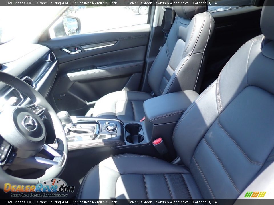 2020 Mazda CX-5 Grand Touring AWD Sonic Silver Metallic / Black Photo #11