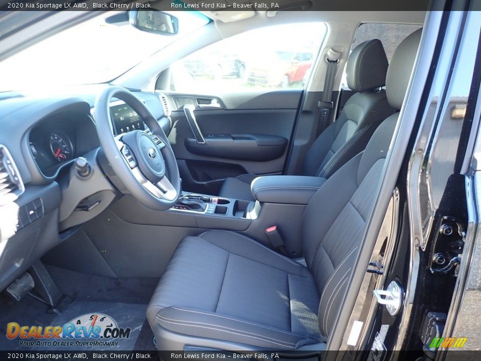 2020 Kia Sportage LX AWD Black Cherry / Black Photo #12