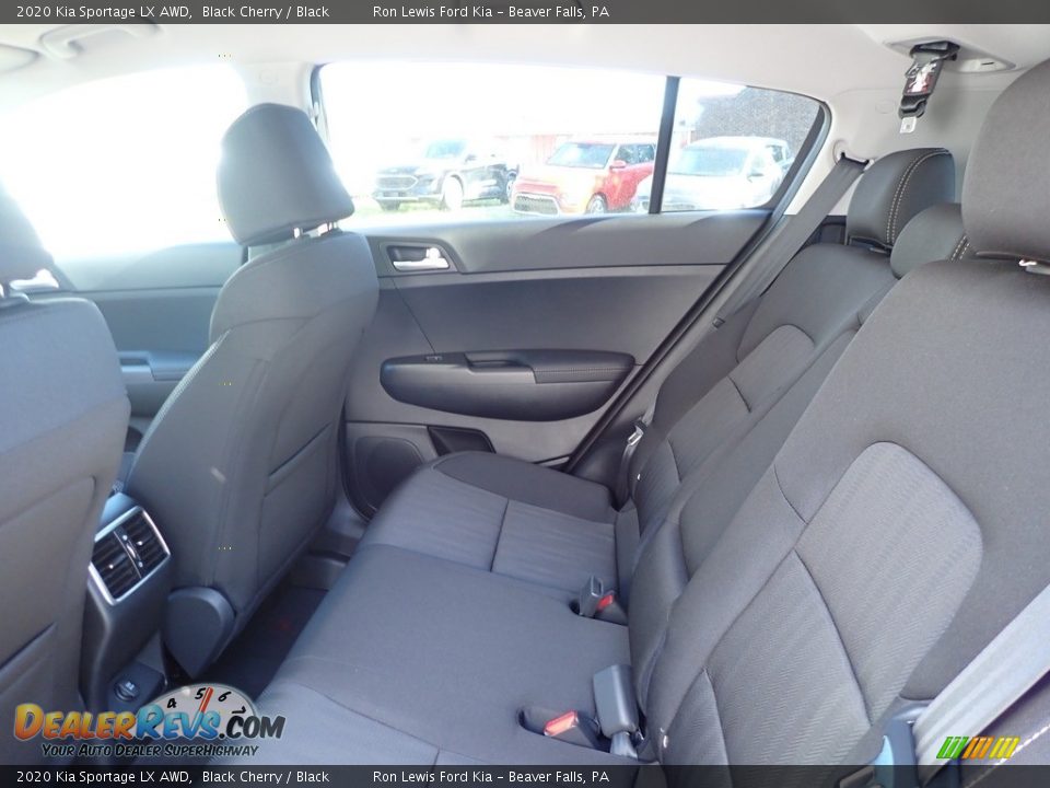 2020 Kia Sportage LX AWD Black Cherry / Black Photo #13
