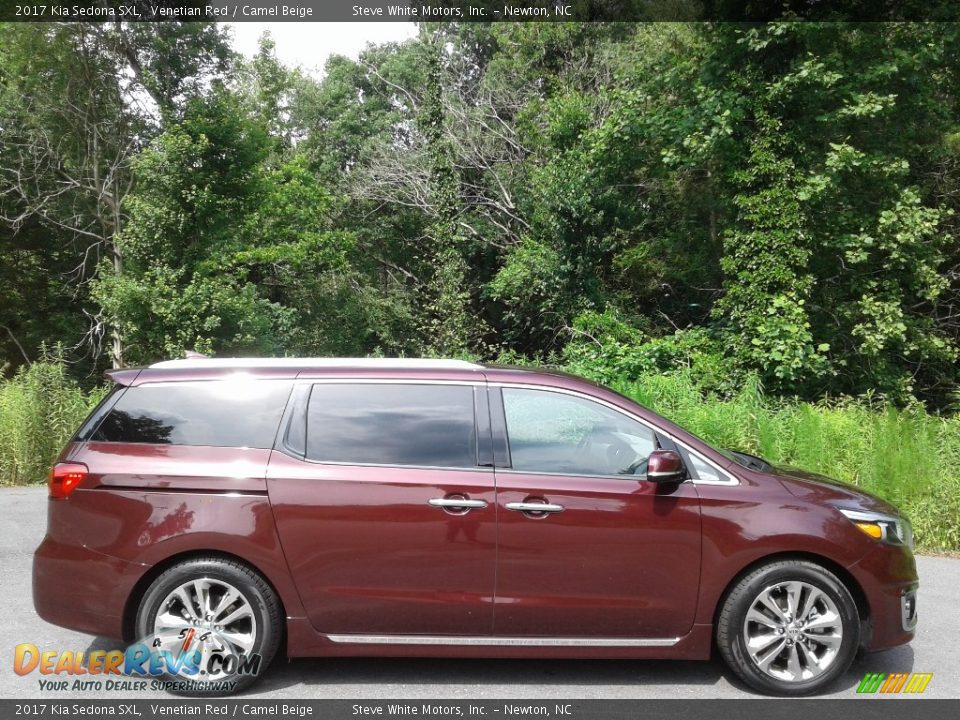 Venetian Red 2017 Kia Sedona SXL Photo #6