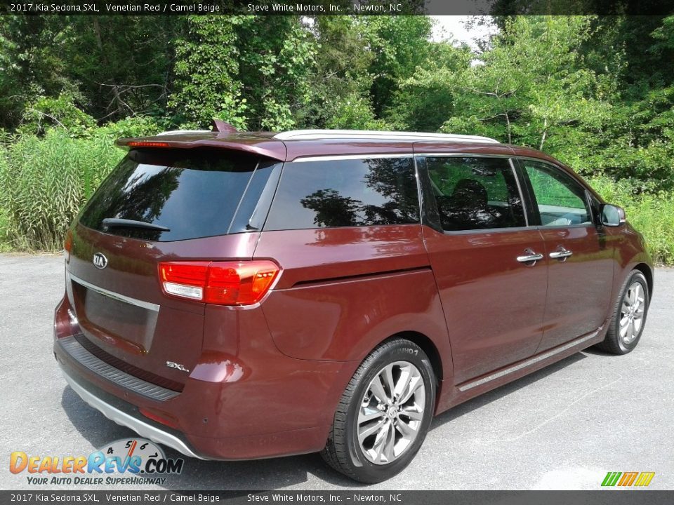 Venetian Red 2017 Kia Sedona SXL Photo #7