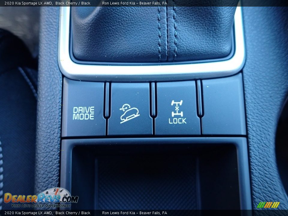 2020 Kia Sportage LX AWD Black Cherry / Black Photo #18