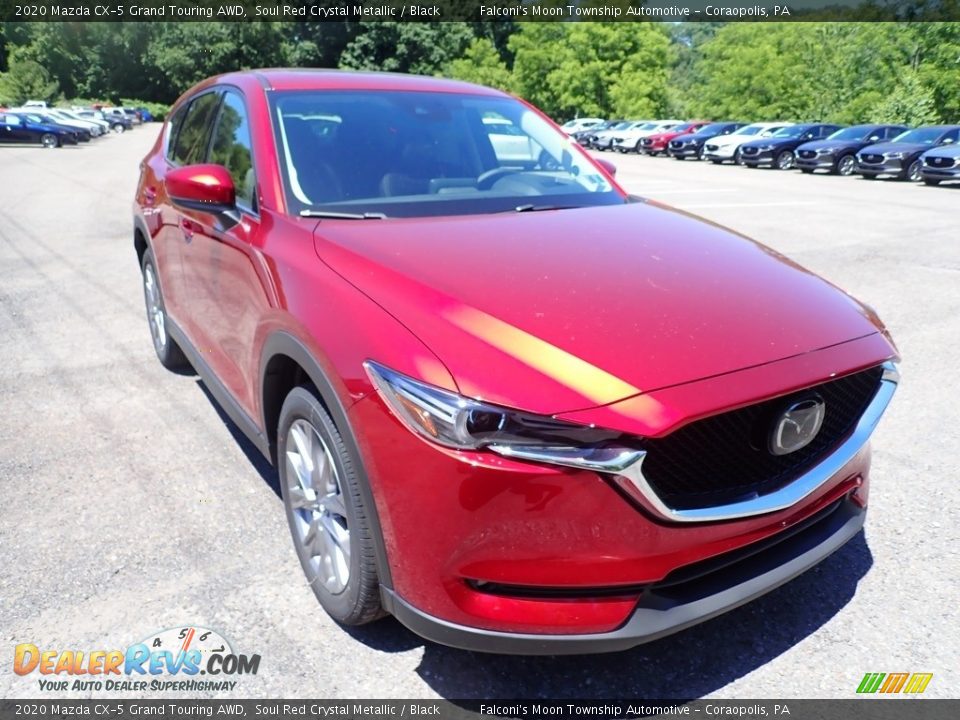 2020 Mazda CX-5 Grand Touring AWD Soul Red Crystal Metallic / Black Photo #3