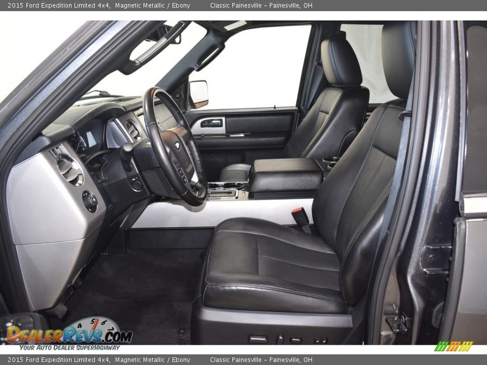 2015 Ford Expedition Limited 4x4 Magnetic Metallic / Ebony Photo #11
