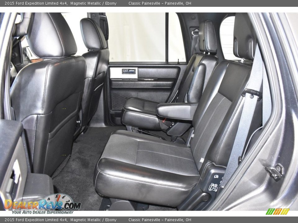 2015 Ford Expedition Limited 4x4 Magnetic Metallic / Ebony Photo #12