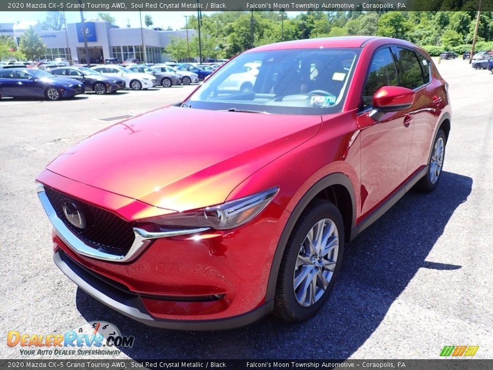 2020 Mazda CX-5 Grand Touring AWD Soul Red Crystal Metallic / Black Photo #5