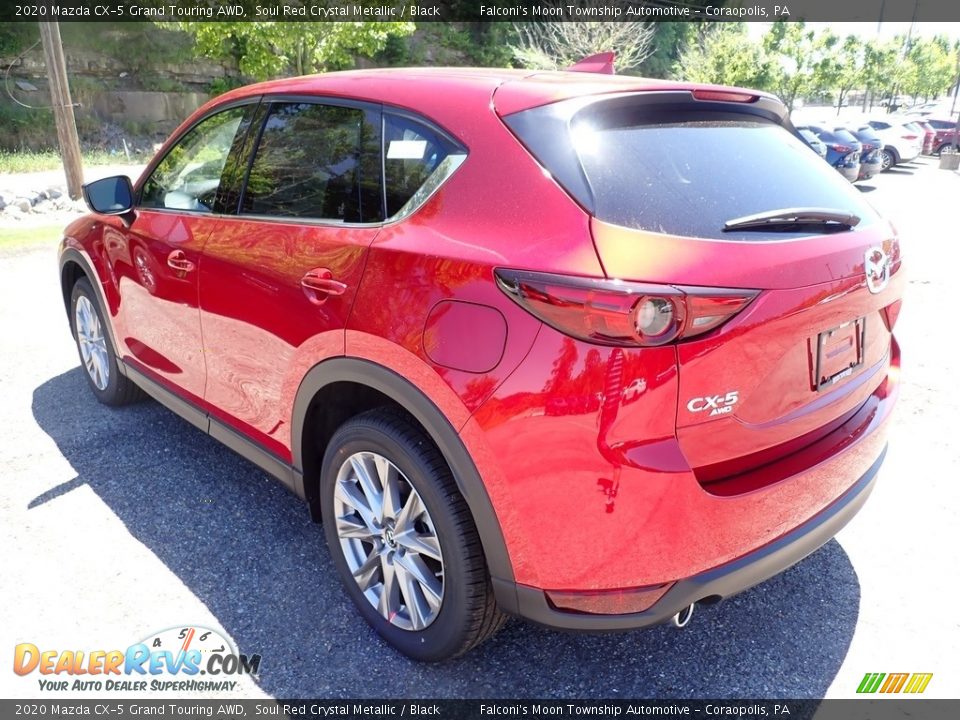2020 Mazda CX-5 Grand Touring AWD Soul Red Crystal Metallic / Black Photo #6