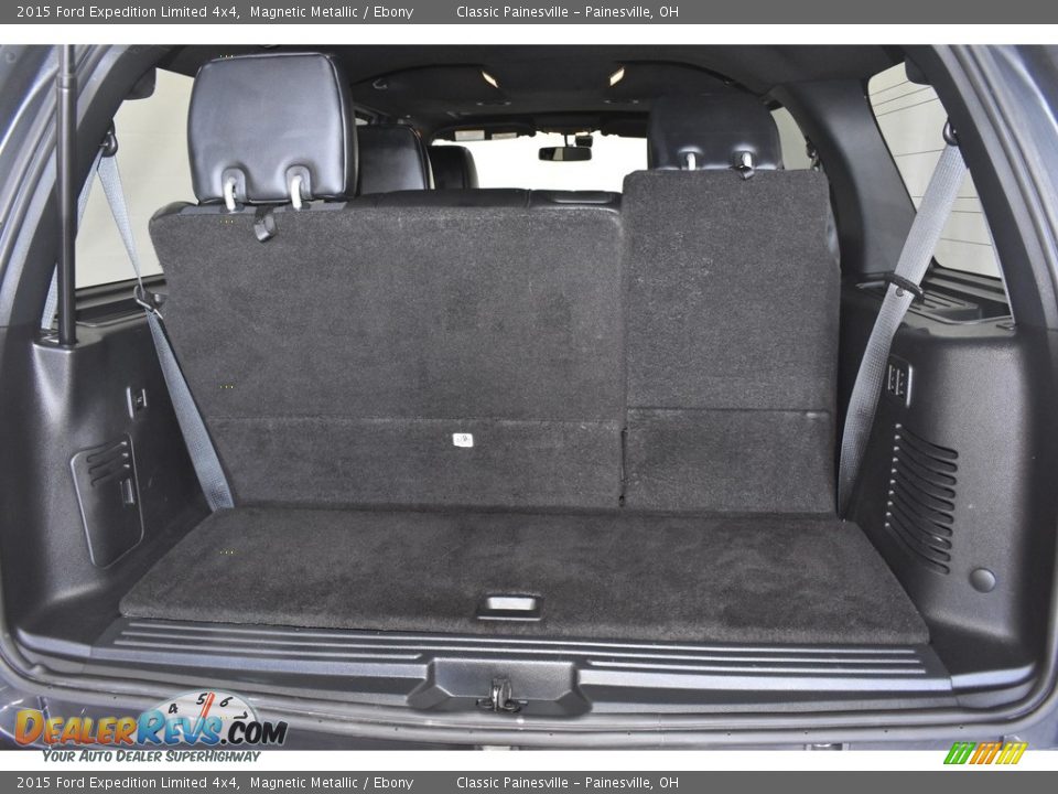2015 Ford Expedition Limited 4x4 Magnetic Metallic / Ebony Photo #16