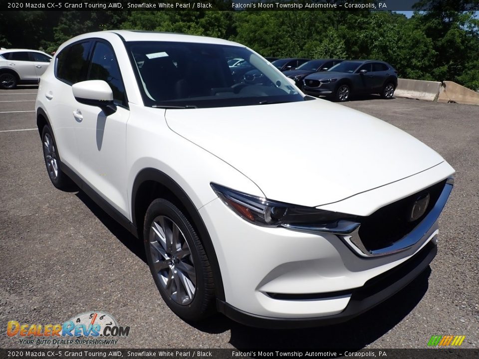 2020 Mazda CX-5 Grand Touring AWD Snowflake White Pearl / Black Photo #3