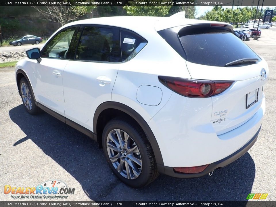 2020 Mazda CX-5 Grand Touring AWD Snowflake White Pearl / Black Photo #6