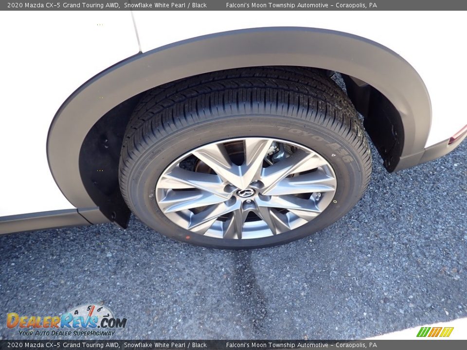 2020 Mazda CX-5 Grand Touring AWD Snowflake White Pearl / Black Photo #7