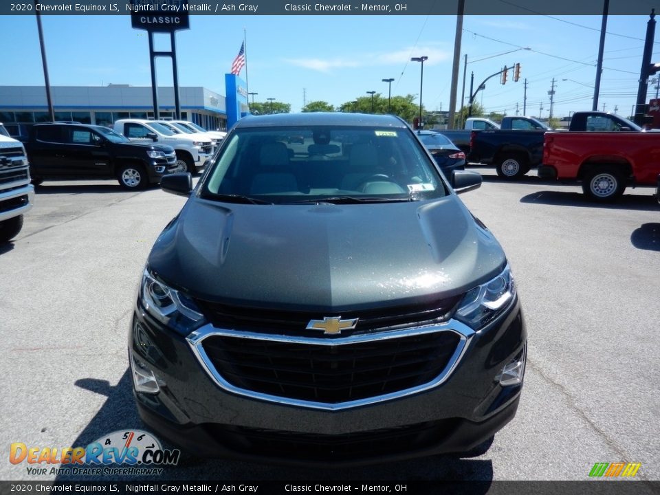 2020 Chevrolet Equinox LS Nightfall Gray Metallic / Ash Gray Photo #2