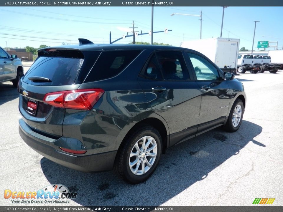 2020 Chevrolet Equinox LS Nightfall Gray Metallic / Ash Gray Photo #4