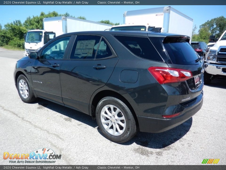 2020 Chevrolet Equinox LS Nightfall Gray Metallic / Ash Gray Photo #5