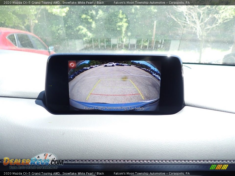 2020 Mazda CX-5 Grand Touring AWD Snowflake White Pearl / Black Photo #15