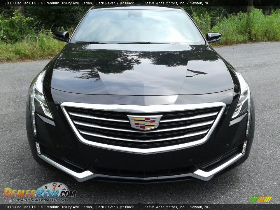 2018 Cadillac CT6 3.6 Premium Luxury AWD Sedan Black Raven / Jet Black Photo #3