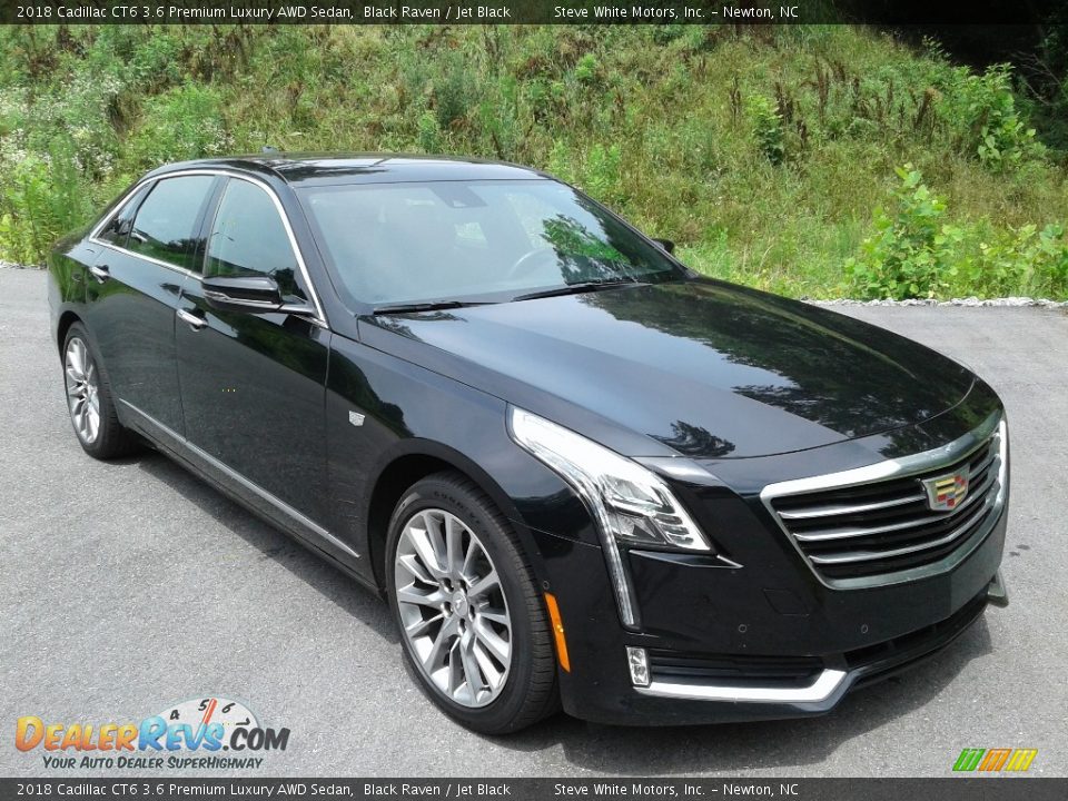 Black Raven 2018 Cadillac CT6 3.6 Premium Luxury AWD Sedan Photo #4