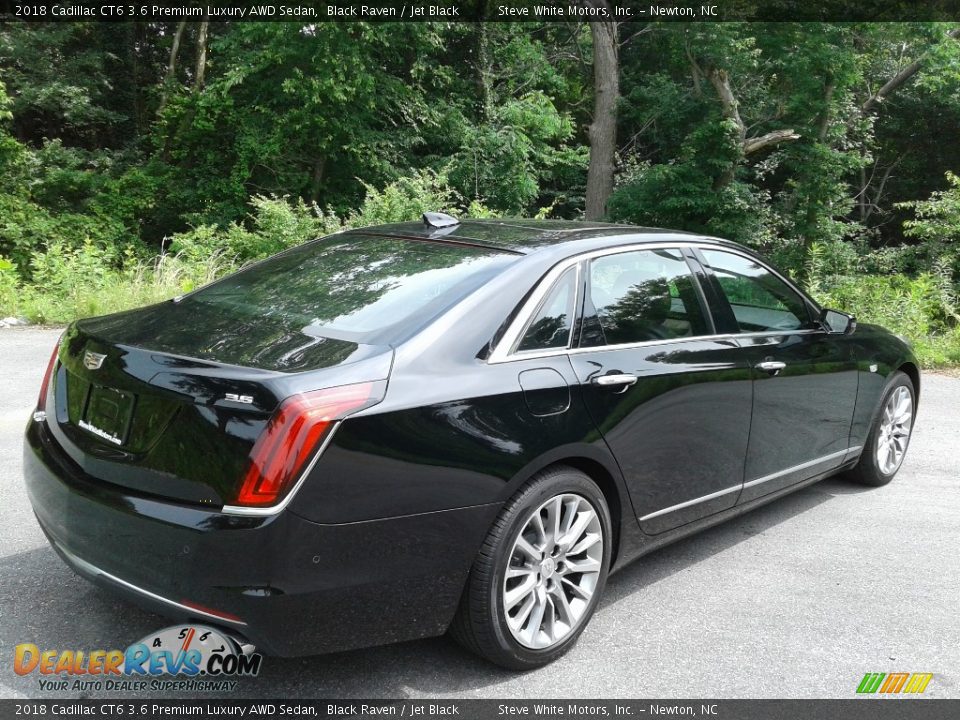 2018 Cadillac CT6 3.6 Premium Luxury AWD Sedan Black Raven / Jet Black Photo #6