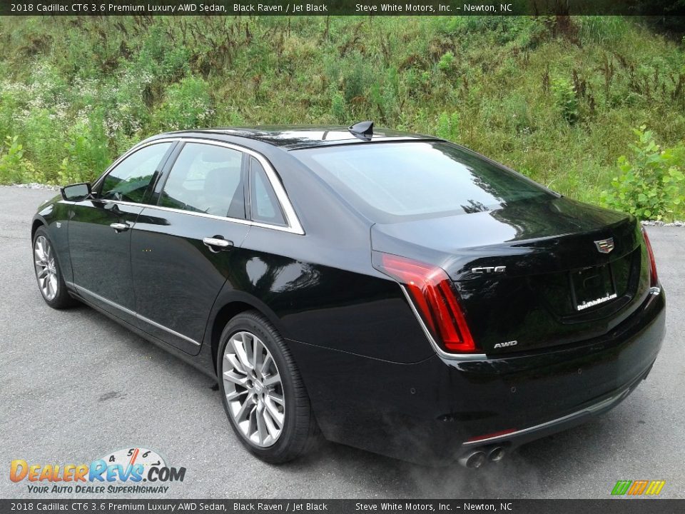 2018 Cadillac CT6 3.6 Premium Luxury AWD Sedan Black Raven / Jet Black Photo #8