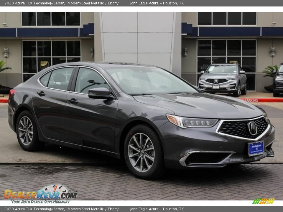2020 Acura TLX Technology Sedan Modern Steel Metallic / Ebony Photo #2