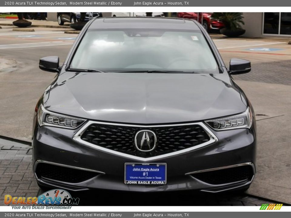 2020 Acura TLX Technology Sedan Modern Steel Metallic / Ebony Photo #3