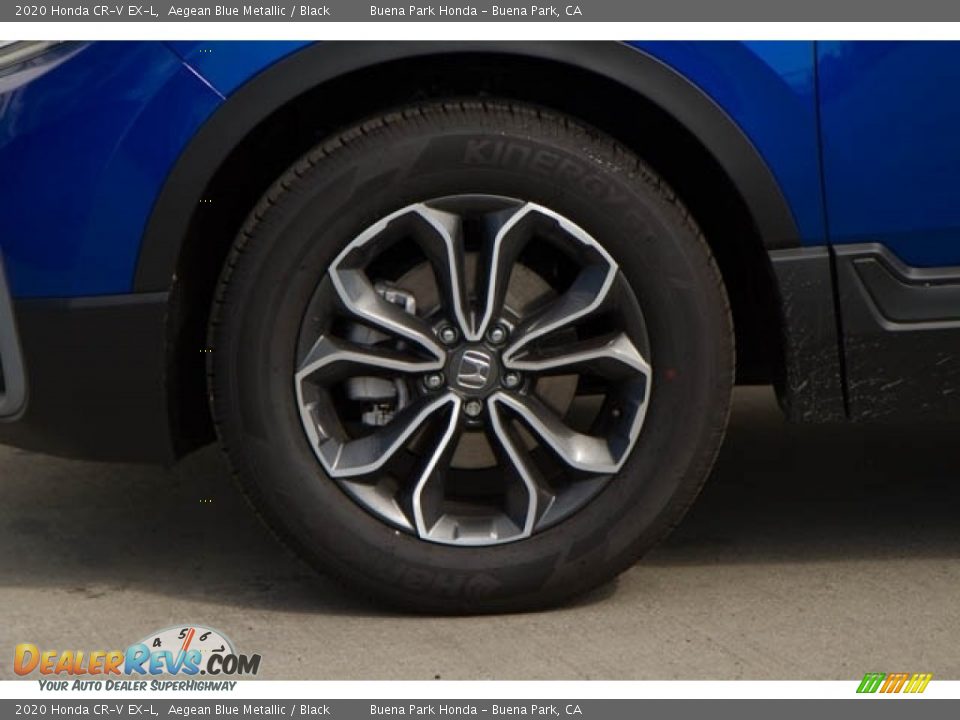 2020 Honda CR-V EX-L Aegean Blue Metallic / Black Photo #11