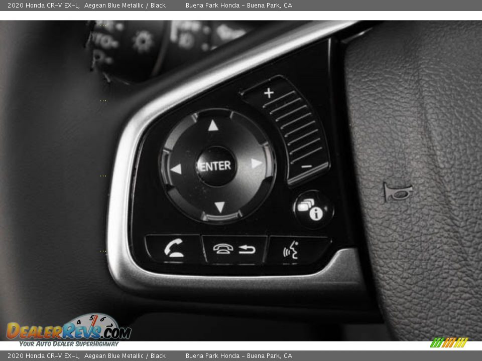 2020 Honda CR-V EX-L Aegean Blue Metallic / Black Photo #18