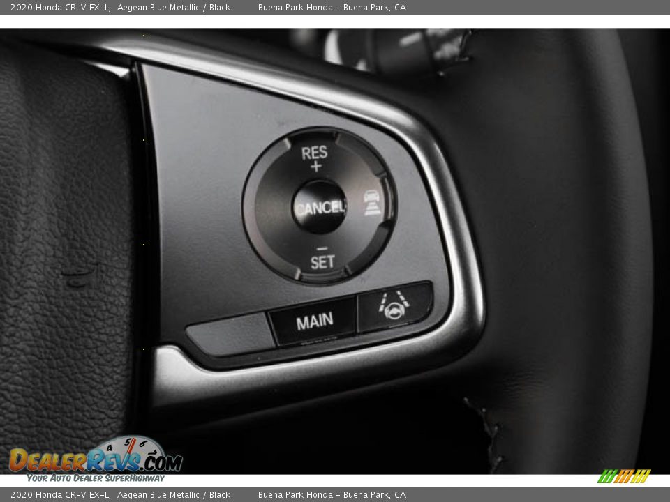 2020 Honda CR-V EX-L Aegean Blue Metallic / Black Photo #19