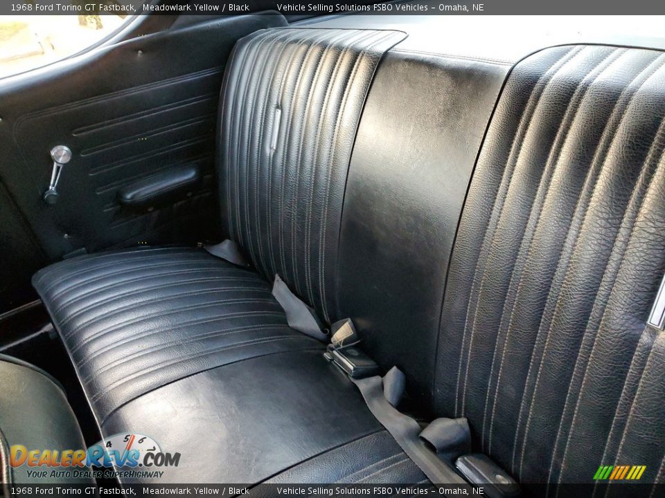 Rear Seat of 1968 Ford Torino GT Fastback Photo #5