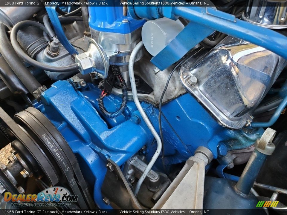 1968 Ford Torino GT Fastback 428ci OHV 16-Valve Cobra Jet V8 Engine Photo #23