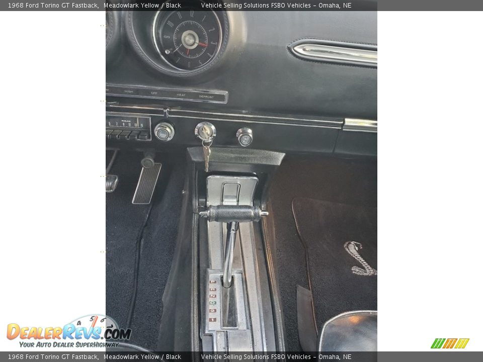 1968 Ford Torino GT Fastback Shifter Photo #30